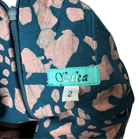 New! SIKA Ophelia Halter Neck PRINTED DRESS - Picture 6 of 9